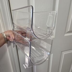 Clear Stackable Home Storage Organizer - Transparent Bottle Holder